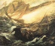 Albert Pinkham Ryder The Flying Dutchman (mk19) oil on canvas